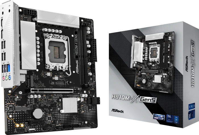 ASRock H810M-X Gen5 (Intel 1851)
