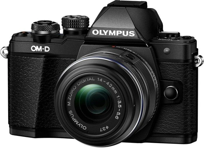 Olympus OM-D E-M10 Mark II schwarz mit Objektiv M.Zuiko digital 14-42mm 3.5-5.6 II