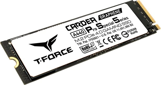 TeamGroup T-Force Cardea Graphene A440 Pro Special 5eries 4TB, M.2 2280 / M-Key / PCIe 4.0 x4, Kühlkörper
