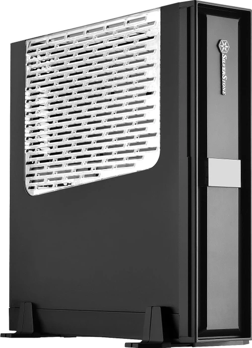 SilverStone Milo ML08, schwarz, Tragegriff, Mini-ITX