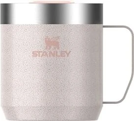 Stanley Classic Legendary Camp Mug Isolierbecher 350ml hammertone rose quartz
