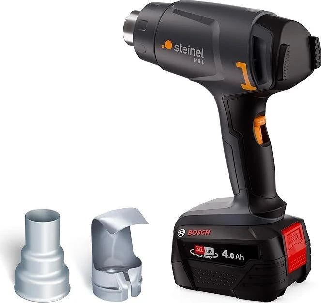 Steinel Mobile Heat MH3 Akku-Heißluftgebläse inkl. Koffer + Akku 4.0Ah