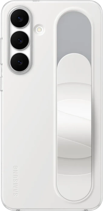 Samsung Standing Grip Case für Galaxy S25 FE weiß