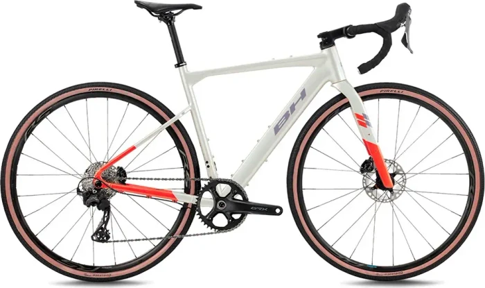 BH Bikes GravelX Cyclocross/Gravelbike Rahmenset silber Modell 2025