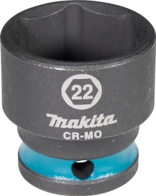 Makita Impact Black Außensechskant Steckschlüssel 3/8", 22x30mm