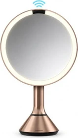 simplehuman Sensorspiegel Dual Light 20cm Kosmetikspiegel rosegold
