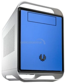 BitFenix Prodigy Frost weiß/blau, Mini-ITX