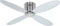 CasaFan Eco Plano II 112 BN-SI WiFi Deckenventilator silber/chrom gebürstet Vorschaubild