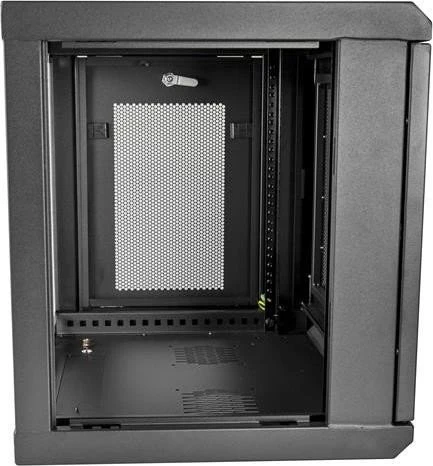 StarTech RK9WALM Wandgehäuse 9HE, schwarz, 450mm tief