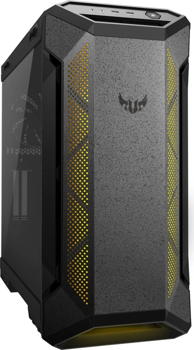 ASUS TUF Gaming GT501, schwarz, Glasfenster