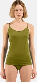Odlo Natural Merino 160 V-Neck Funktionsshirt ärmellos guacamole (Damen)
