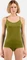 Odlo Natural Merino 160 V-Neck Funktionsshirt ärmellos guacamole (Damen) Vorschaubild
