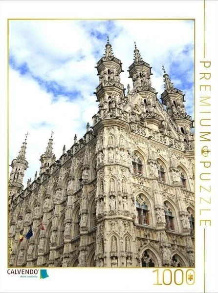 Calvendo Das historische Rathaus im belgischen LöwenE