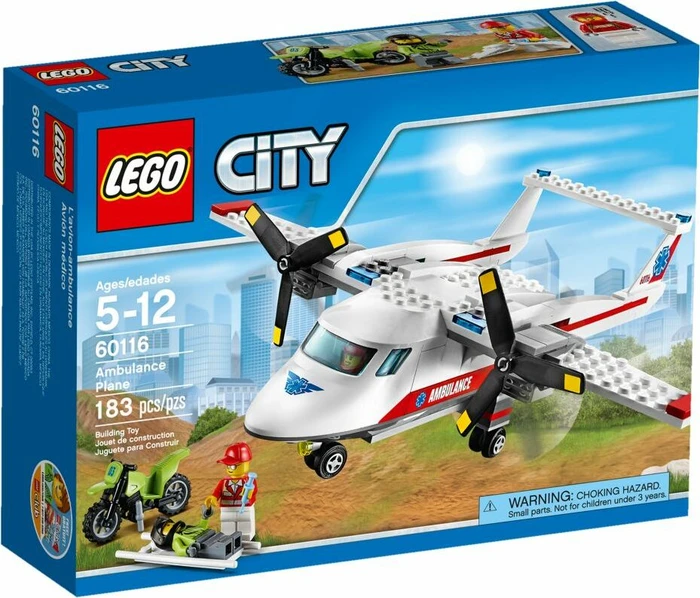 LEGO City Starke Fahrzeuge - Rettungsflugzeug