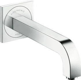 Hansgrohe Axor Citterio elektrische Waschbeckenarmatur 221 mit Temperaturvoreinstellung und Netzanschluss brushed brass