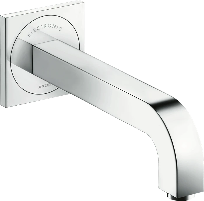 Hansgrohe Axor Citterio elektrische Waschbeckenarmatur 221 mit Temperaturvoreinstellung und Netzanschluss brushed brass