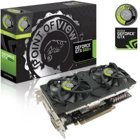 Point of View GeForce GTX 660 Ti, 3GB GDDR5, 2x DVI, HDMI, DP