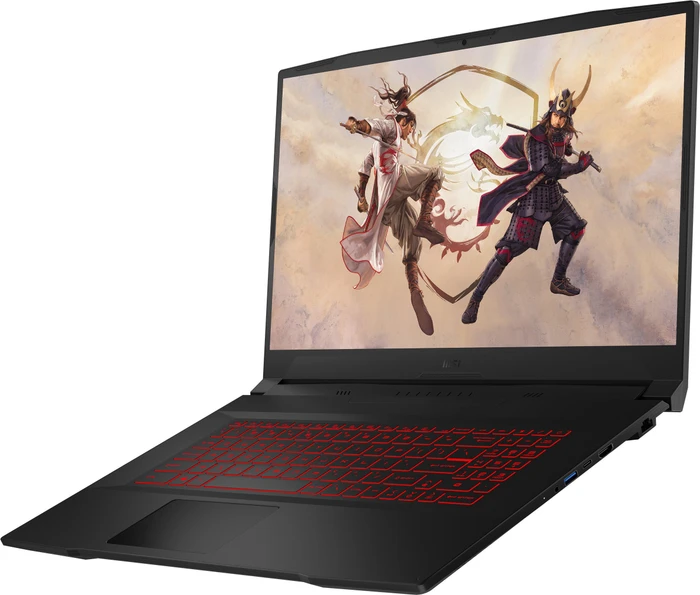 MSI Katana GF76 12UE-251, Core Black, Core i7-12700H, 16GB RAM, 512GB SSD, GeForce RTX 3060, DE