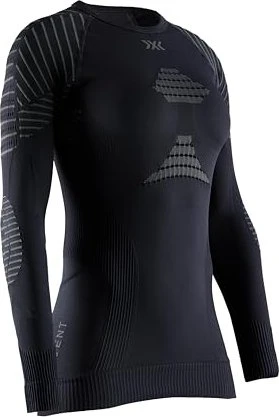 X-Bionic Invent 4.0 Kompressionsshirt langarm black/charcoal (Damen)