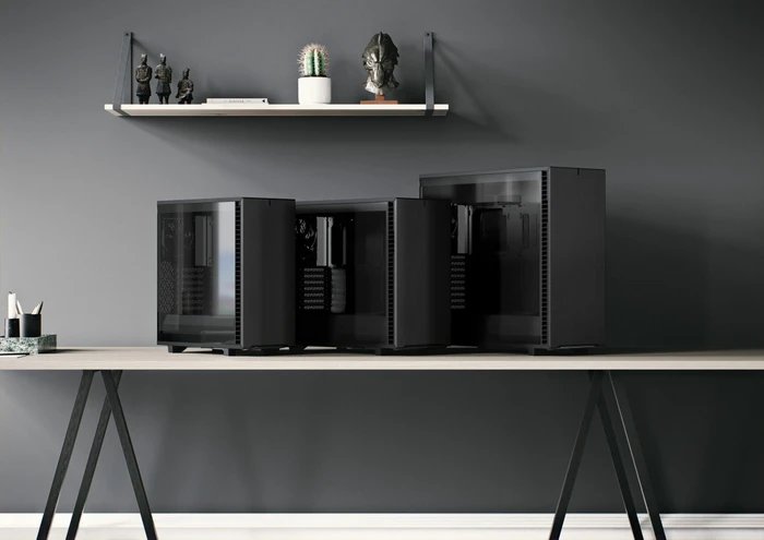 Fractal Design Define 7 Compact Black Solid, schallgedämmt