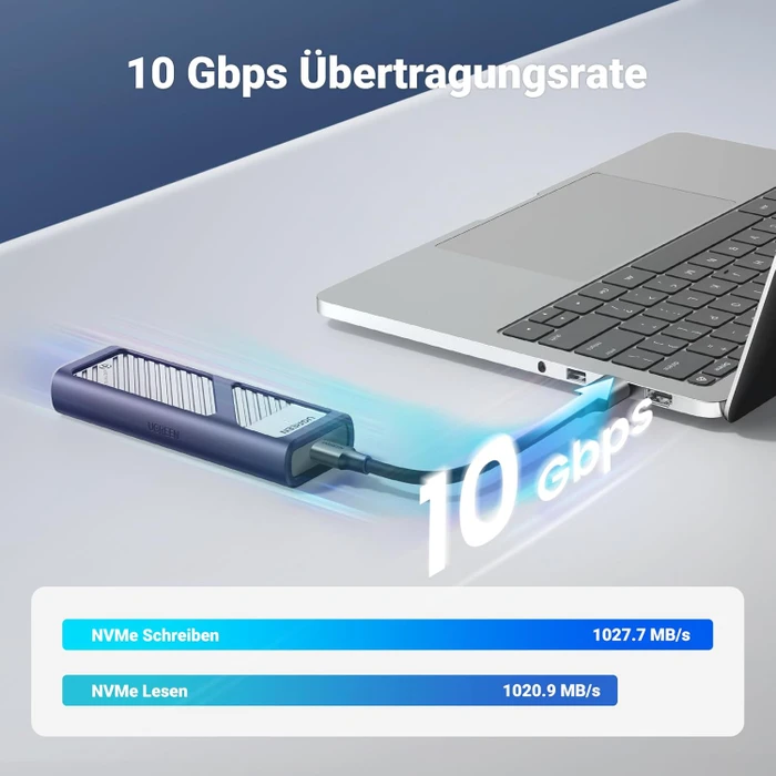 Ugreen M.2 SSD Enclosure, USB-C 3.1