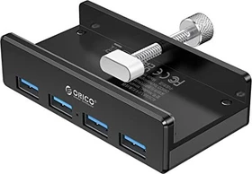 Orico MH4PU USB-Hub, schwarz, 4x USB-A 3.0, USB-A 3.0 [Buchse] (MH4PU-BK)