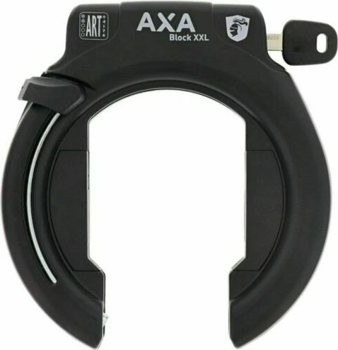 AXA Block XXL Retractable Rahmenschloss, Schlüssel schwarz