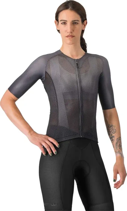 Castelli Climber's A/C Trikot kurzarm schwarz (Damen)