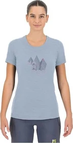Karpos Gusela Merino Funktionsshirt kurzarm mist (Damen)