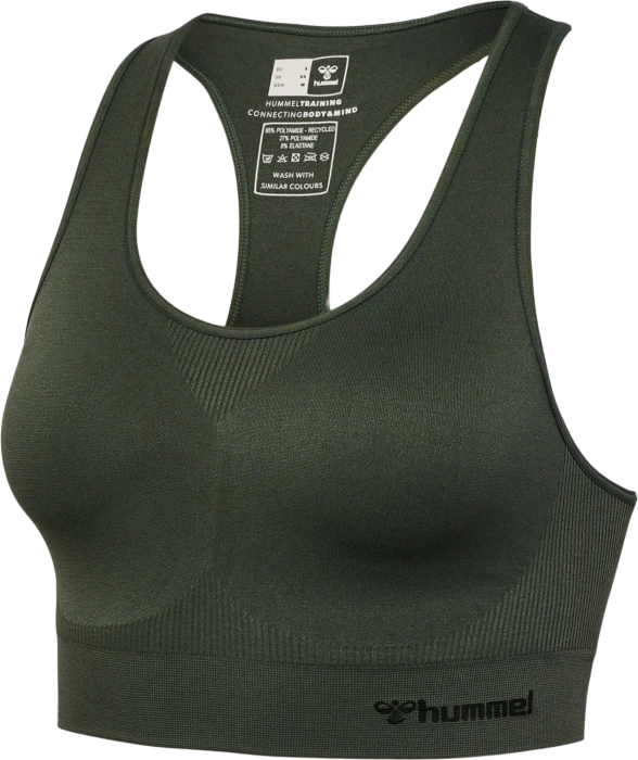 hummel Seamless Sports Top Funktionsshirt ärmellos climbing ivy (Damen)