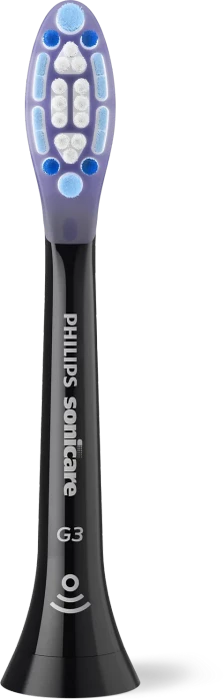 Philips HX9052/88 Sonicare G3 Premium Gum Care Ersatzbürste schwarz, 2 Stück