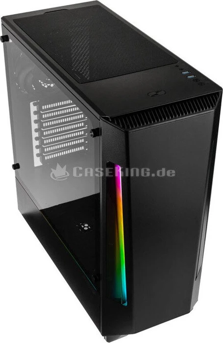 Phanteks Eclipse P360X, schwarz, Glasfenster