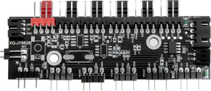 Ocypus Iota C70 ARGB, schwarz, Glasfenster