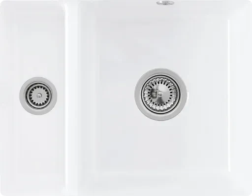 Villeroy & Boch Subway 60 XU Unterbau Becken rechts mit Ablauffernbedienung weiß alpin