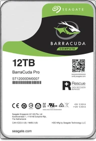 Seagate BarraCuda Pro +Rescue 12TB, 24/7, 512e / 3.5" / SATA 6Gb/s
