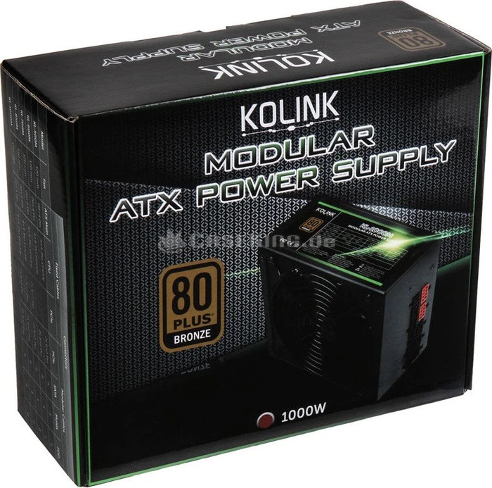 Kolink KL Series Modular 1000M 1000W, ATX 2.3