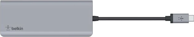 Belkin USB-C 7-in-1 Multiport Hub Adapter, USB-C 3.0 [Stecker]