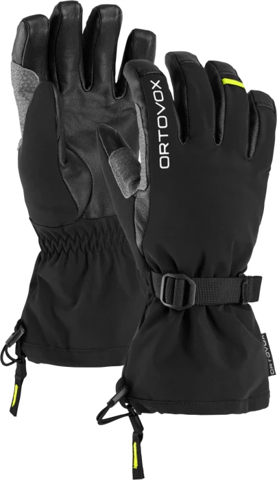 Ortovox Merino Mountain Skihandschuhe black raven (Herren)