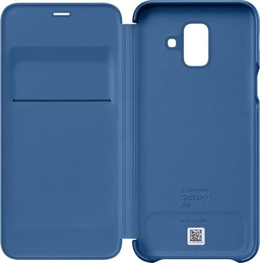 Samsung Flip Wallet für Galaxy A6 (2018) blau