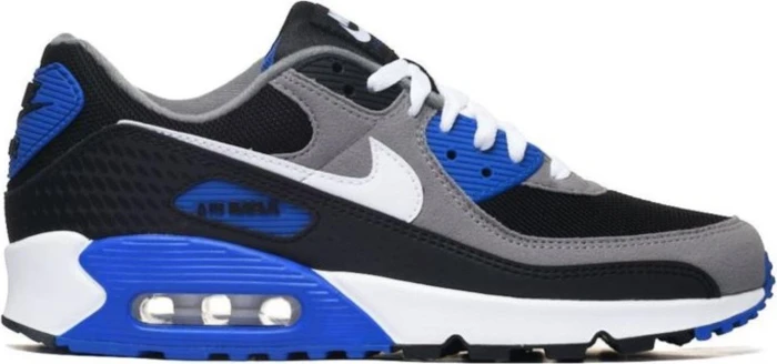 Nike Air Max 90 black/lyon blue/varsity maize/white (Herren)