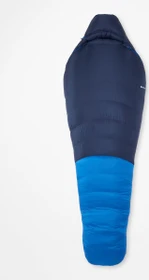 Marmot Helium Long Mumienschlafsack arctic navy/dark azure