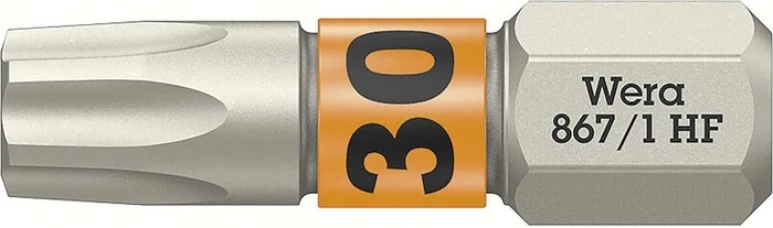 Wera 867/1 HF Torx Bit 1/4", T30x25mm, 1 Stück