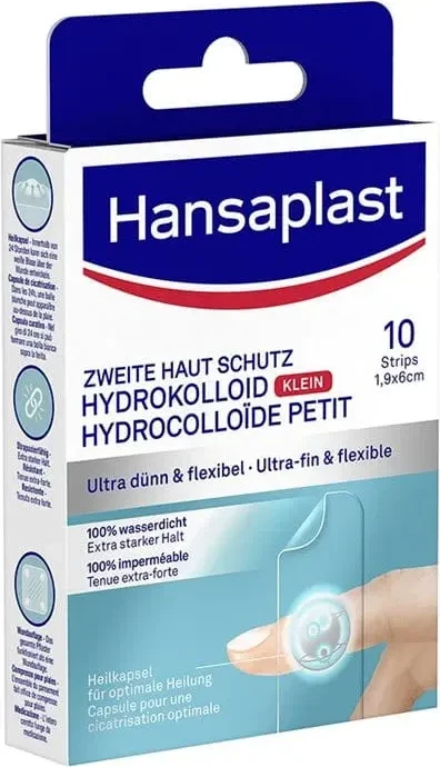 Hansaplast Zweite Haut Schutz Pflaster klein, 1.9 x 6cm, 10 Stück