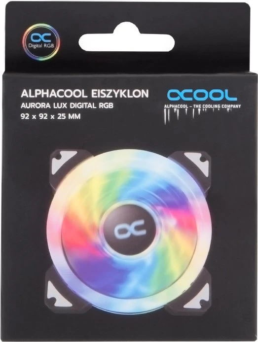 Alphacool Eiszyklon Aurora LUX Digital RGB, 92mm