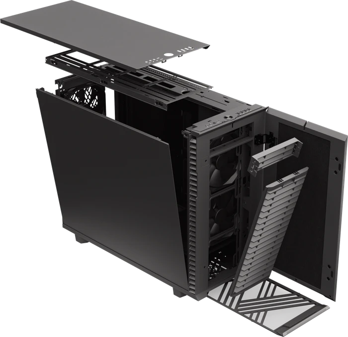 Fractal Design Define 7 Gray Solid, schallgedämmt