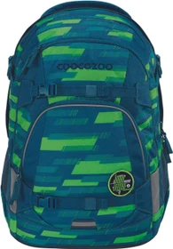 Coocazoo Mate Lime Stripe Schulrucksack