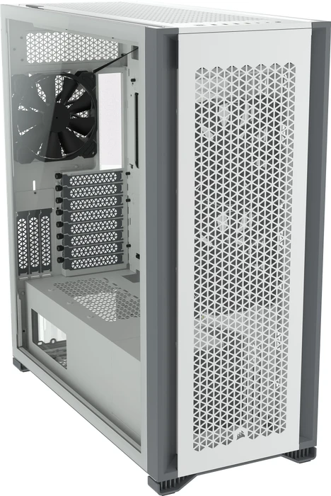 Corsair 7000D Airflow, weiß, Glasfenster