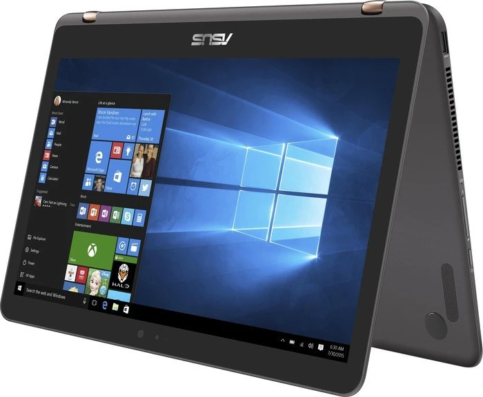 ASUS ZenBook Flip UX360UAK-BB352T, Mineral Grey, Core i7-7500U, 8GB RAM, 256GB SSD, DE