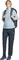 Jack Wolfskin Taunus HZ Funktionsshirt langarm ice blue (Damen) Vorschaubild
