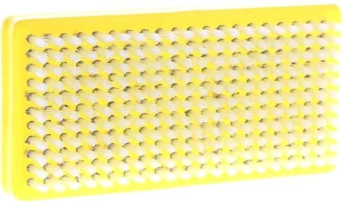 Toko Base Brush Nylon Oval Allroundbürste gelb/weiß